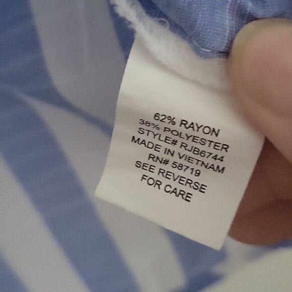 NY Collection cotton/ blend shirt - Picture 3 of 7